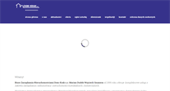 Desktop Screenshot of domkrak.pl