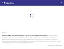 Tablet Screenshot of domkrak.pl